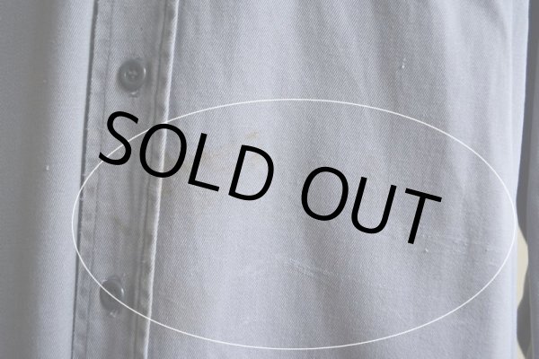 画像13: 1950s〜 PENNEY'S BIGMAC マチ付きワークシャツ  ARMY CLOTH  実寸L  (13)