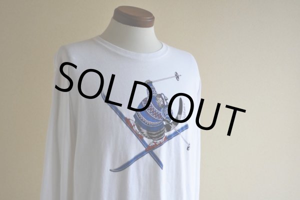 画像7: CRAZY SHIRTS L/S Tシャツ  両面プリント  表記XL  (7)