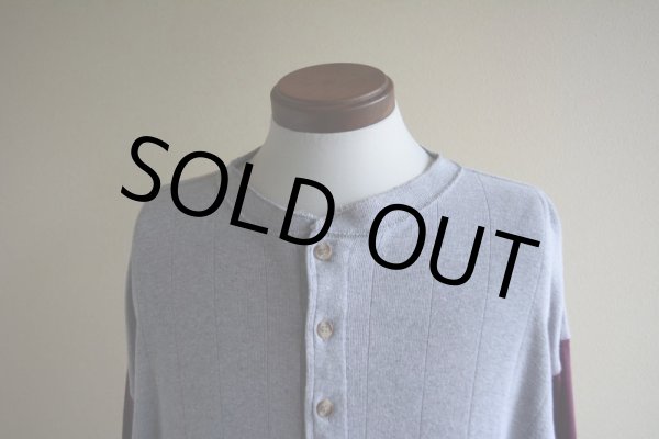 画像6: 1990s EddieBauer ヘンリーネック L/S Tシャツ　 実寸XL  (6)