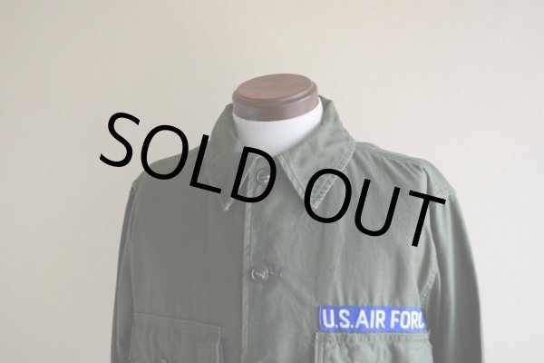 画像7: 1960s US.AIR FORCE OG107 ユーティリティシャツ  2nd  表記15 1/2  (7)