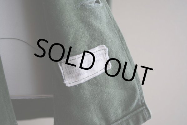 画像6: 1960s US.ARMY OG107 ユーティリティシャツ　 1st後期　 表記S  (6)