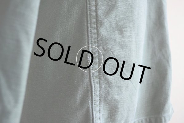 画像15: 1960s US.ARMY OG107 ユーティリティシャツ  1st後期  実寸M  (15)