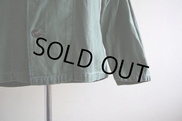 画像11: 1950s US.ARMY OG107 ユーティリティシャツ　 1st初期　 表記S  (11)