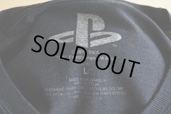 画像5: PlayStation ロゴプリント L/S Tシャツ  表記L  (5)