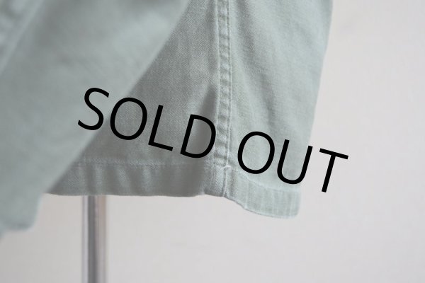 画像12: 1950s US.ARMY OG107 ユーティリティシャツ　 1st初期　 表記S  (12)