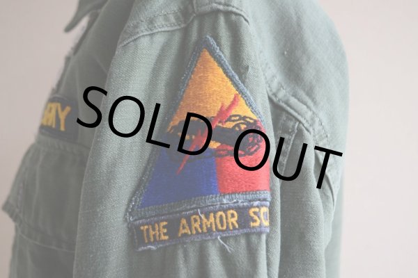 画像9: 1950s US.ARMY OG107 ユーティリティシャツ　 1st初期　 実寸M  (9)