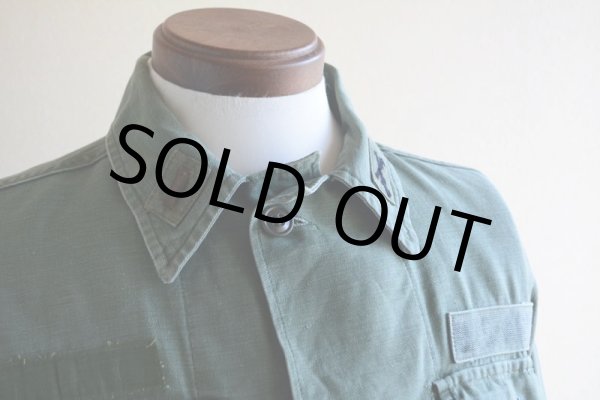 画像8: 1960s US.ARMY OG107 ユーティリティシャツ  1st後期  実寸M  (8)