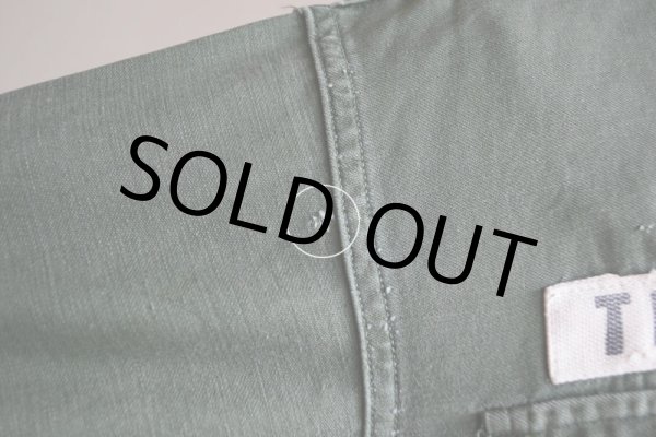 画像16: 1960s US.ARMY OG107 ユーティリティシャツ　 1st後期　 表記S  (16)