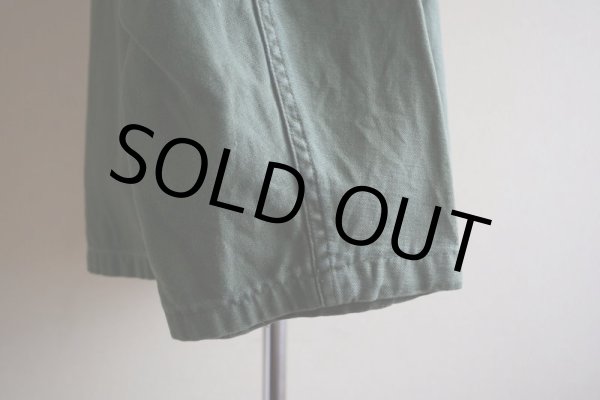 画像13: 1950s US.ARMY OG107 ユーティリティシャツ　 1st初期　 表記S  (13)