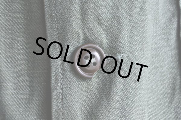 画像17: 1950s US.ARMY OG107 ユーティリティシャツ　 1st初期　 実寸M  (17)