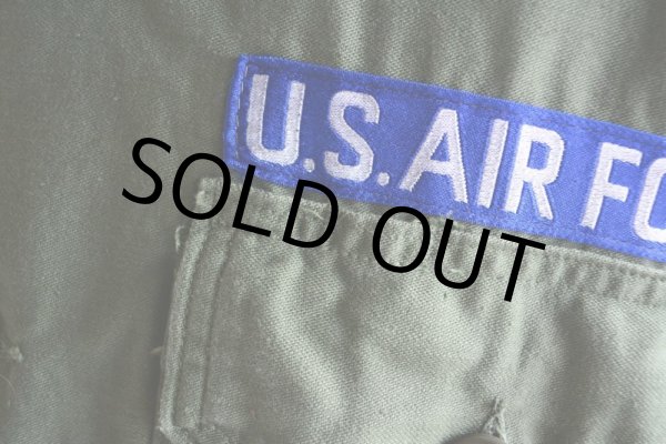 画像10: 1960s US.AIR FORCE OG107 ユーティリティシャツ  2nd  表記15 1/2  (10)