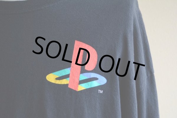 画像8: PlayStation ロゴプリント L/S Tシャツ  表記L  (8)
