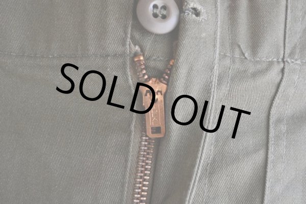 画像6: 1970s US.ARMY OG507 ベイカーパンツ　 実寸W34  (6)