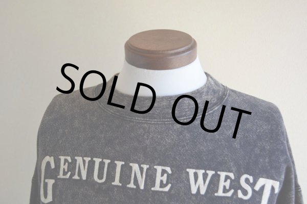 画像6: 1990s GENUINE WEST ケミカルスウェット　 表記L  (6)