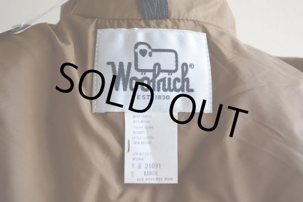 画像5: 1970s Woolrich レザーヨークダウンベスト  表記L  (5)