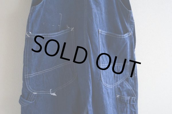 画像13: 1960s〜 Lee JELT DENIM デニムオーバーオール  実寸W38  (13)