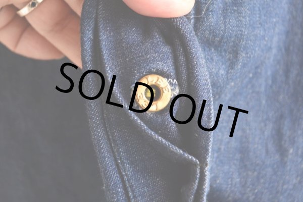 画像10: 1960s〜 Lee JELT DENIM デニムオーバーオール  実寸W38  (10)