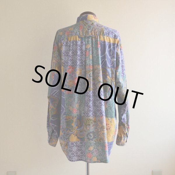 画像3: 1990s NAUTICA 総柄BDシャツ　 表記L  (3)