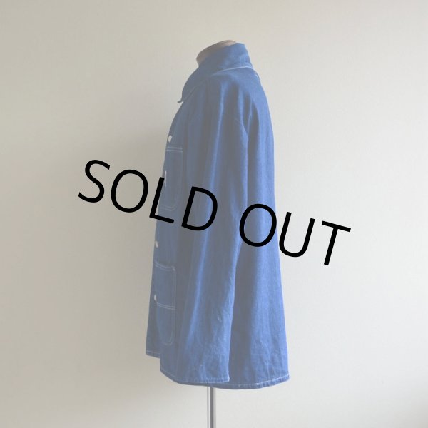 画像4: POINTER BRAND デニムカバーオール　 MADE IN USA　 実寸M  (4)