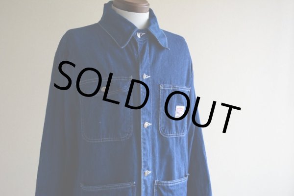 画像9: POINTER BRAND デニムカバーオール　 MADE IN USA　 実寸M  (9)