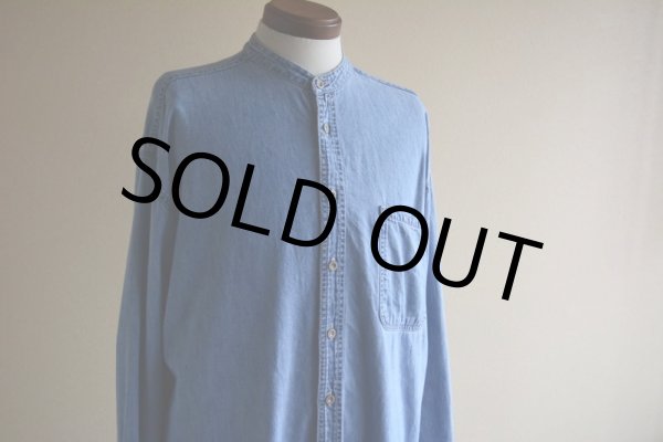 画像10: 1990s Levi's デニムバンドカラーシャツ  表記L  (10)