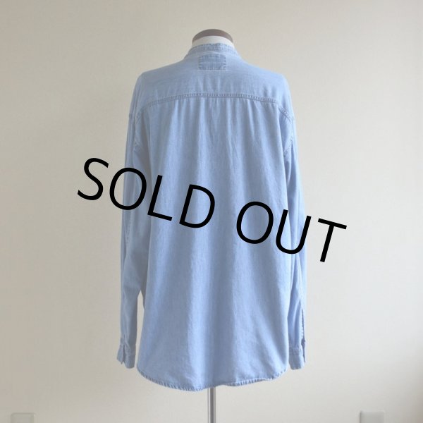 画像3: 1990s Levi's デニムバンドカラーシャツ  表記L  (3)