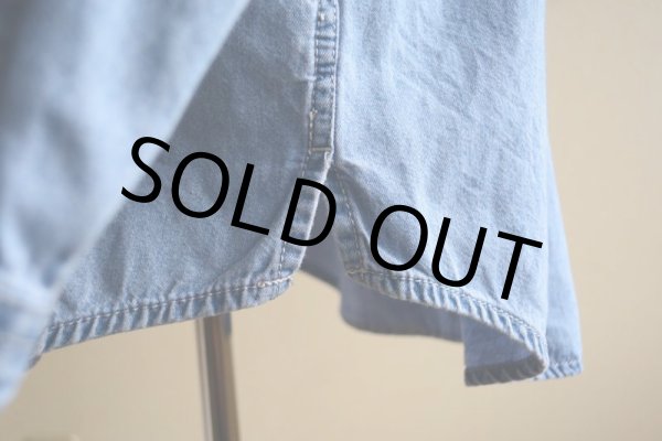 画像12: 1990s Levi's デニムバンドカラーシャツ  表記L  (12)