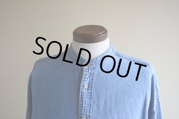 画像6: 1990s Levi's デニムバンドカラーシャツ  表記L  (6)