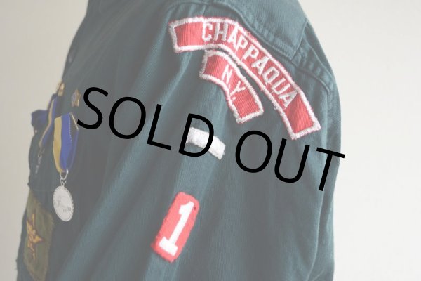 画像10: 1960s BOY SCOUTS EXPLORERS シャツ　 表記14 1/2  (10)