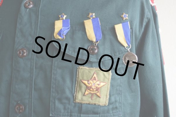 画像7: 1960s BOY SCOUTS EXPLORERS シャツ　 表記14 1/2  (7)