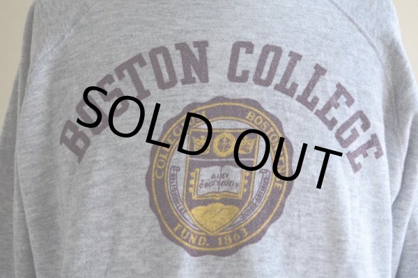 画像9: 1980s Champion カレッジスウェット　 染込みプリント　 表記XL  (9)