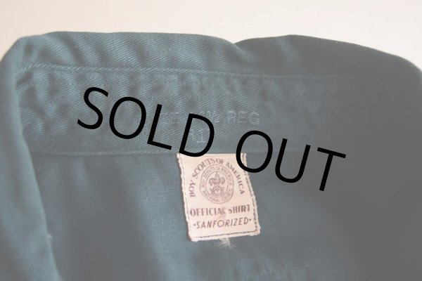 画像5: 1960s BOY SCOUTS EXPLORERS シャツ　 表記14 1/2  (5)