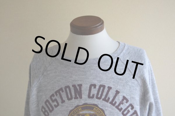 画像8: 1980s Champion カレッジスウェット　 染込みプリント　 表記XL  (8)