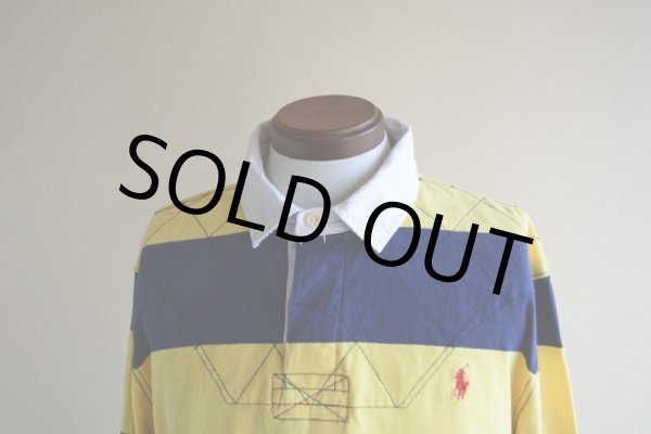 画像6: Polo by RalphLauren ラガーシャツ  表記XL  (6)