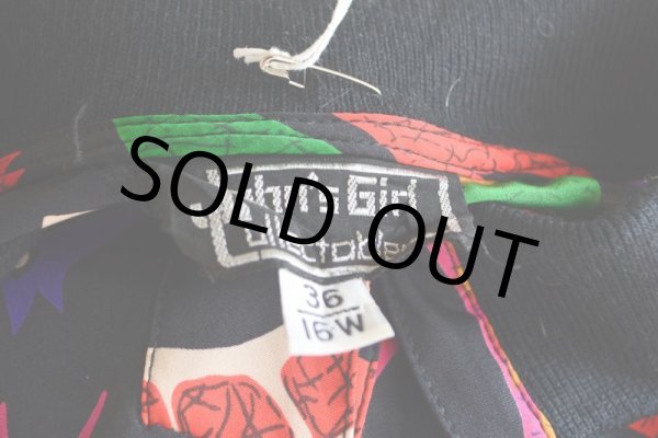 画像5: 1990s John's Girl Collectibles 総柄プルオーバージャケット　 表記36/16-W  (5)