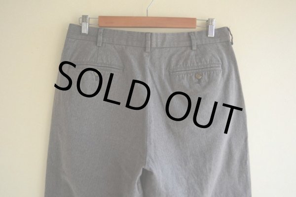 画像12: TOMMY HILFIGER ツータックヘリンボーンパンツ　 表記34×30  (12)