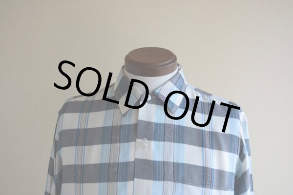 画像7: 1960s Carlyle レーヨンシャツ　 表記M  (7)