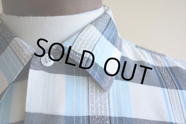 画像8: 1960s Carlyle レーヨンシャツ　 表記M  (8)