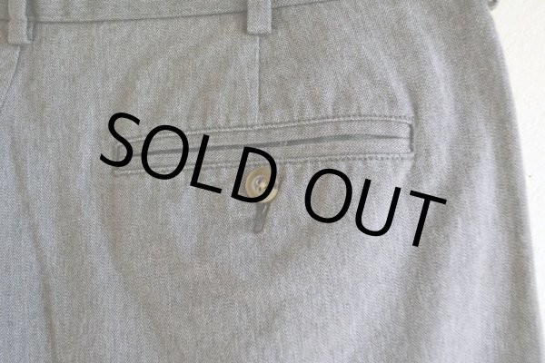 画像13: TOMMY HILFIGER ツータックヘリンボーンパンツ　 表記34×30  (13)