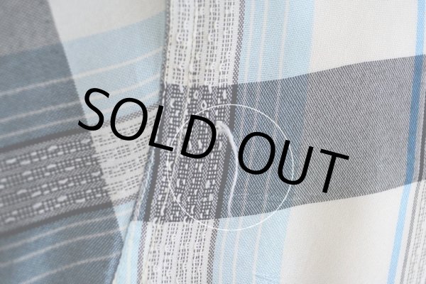 画像15: 1960s Carlyle レーヨンシャツ　 表記M  (15)