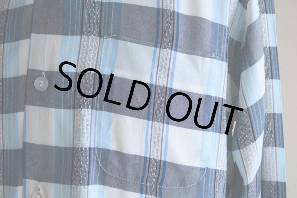 画像9: 1960s Carlyle レーヨンシャツ　 表記M  (9)