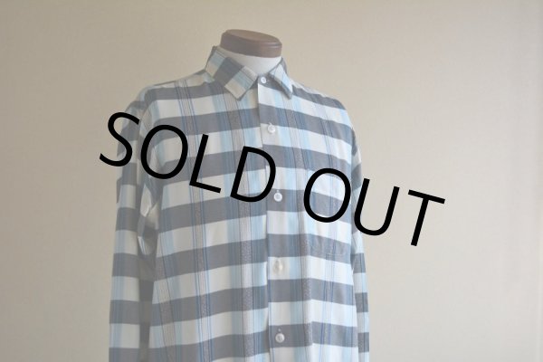 画像10: 1960s Carlyle レーヨンシャツ　 表記M  (10)