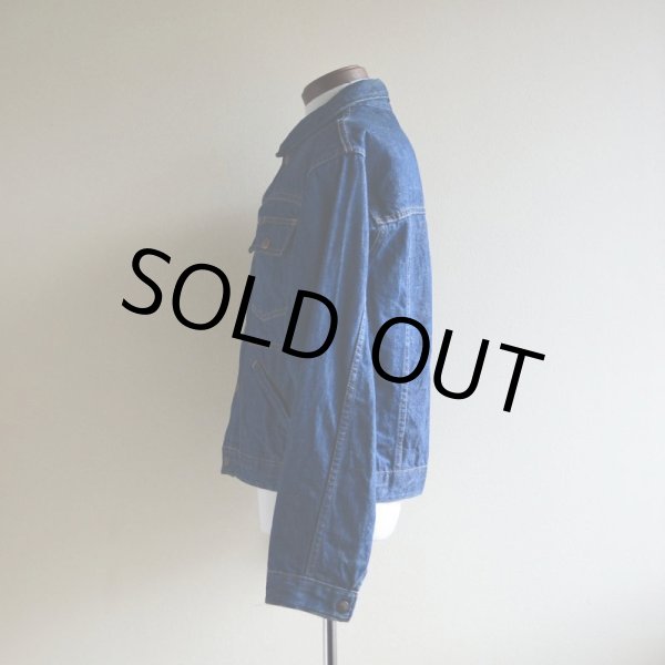 画像4: 1960s unknown デニムジャケット　 実寸38-40  (4)