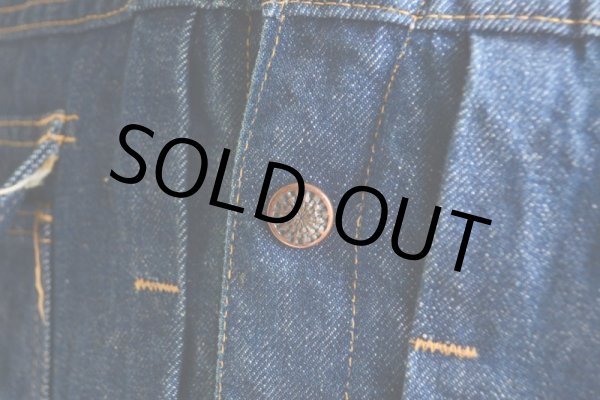 画像6: 1960s unknown デニムジャケット　 実寸38-40  (6)