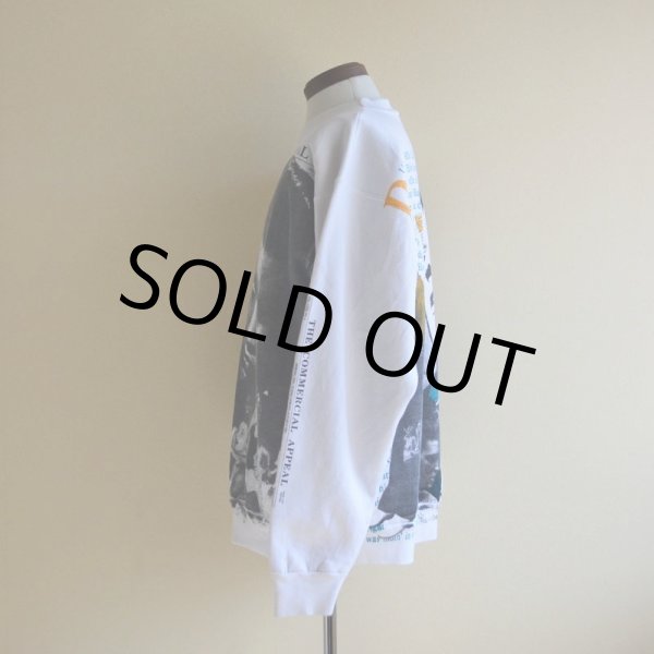 画像4: 1990s ELVIS 総柄スウェット　 MADE IN USA　 表記XL  (4)