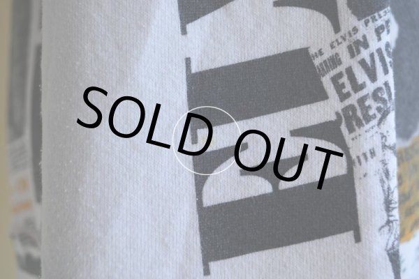 画像15: 1990s ELVIS 総柄スウェット　 MADE IN USA　 表記XL  (15)