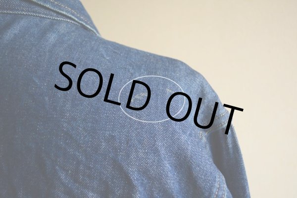 画像16: 1960s unknown デニムジャケット　 実寸38-40  (16)