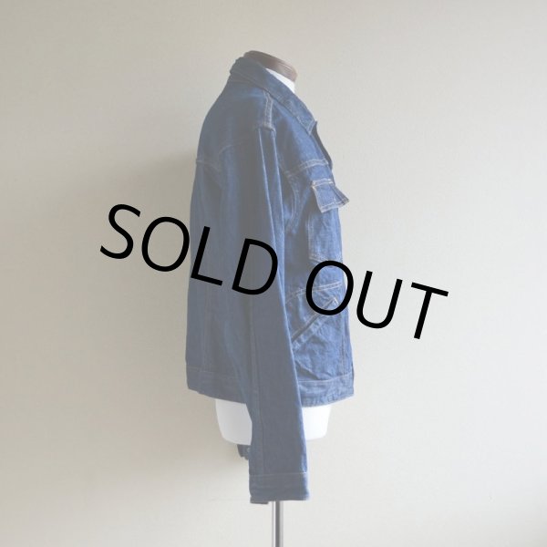 画像2: 1960s unknown デニムジャケット　 実寸38-40  (2)