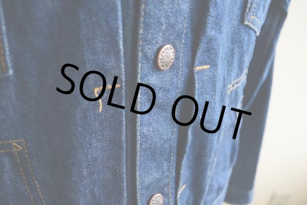 画像11: 1960s unknown デニムジャケット　 実寸38-40  (11)