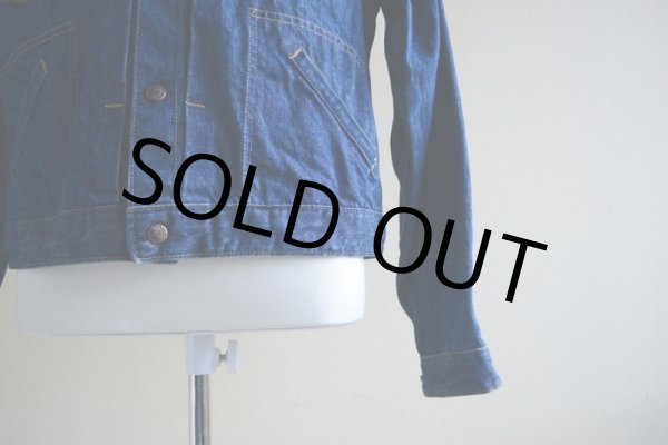 画像8: 1960s unknown デニムジャケット　 実寸38-40  (8)